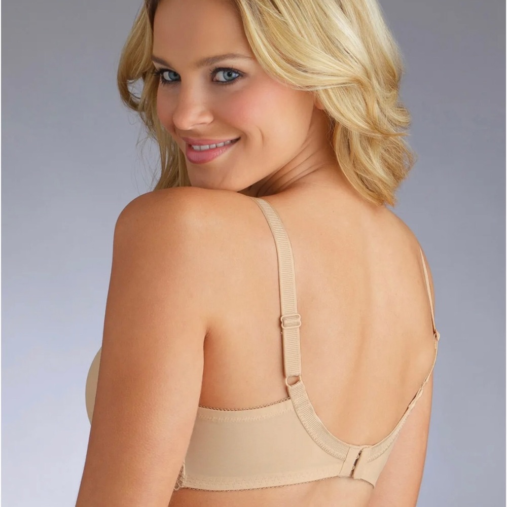 Wacoal La Femme 🔥 plunge T-Shirt bra fleshy mocha tone 34 DD underwire bra 😍 - Picture 2 of 10